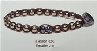 Bracciale Tamashii Essenza in Argento Ematite BHS901-22G